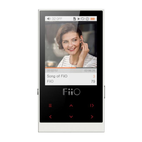 Fiio M3 Complete User manual