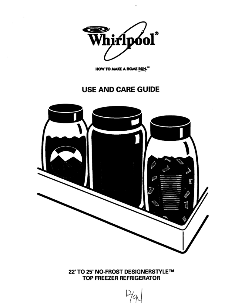 Whirlpool ET22DKXDB00 Use and care guide