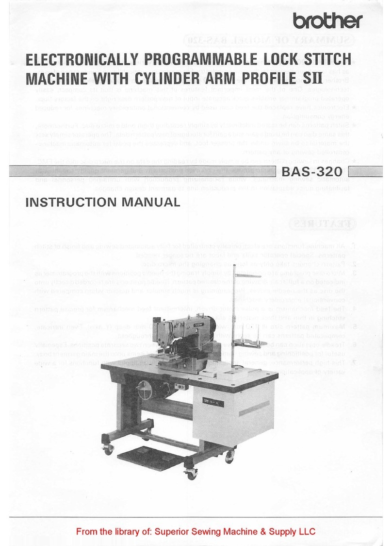 Brother BAS-320 instruction manual