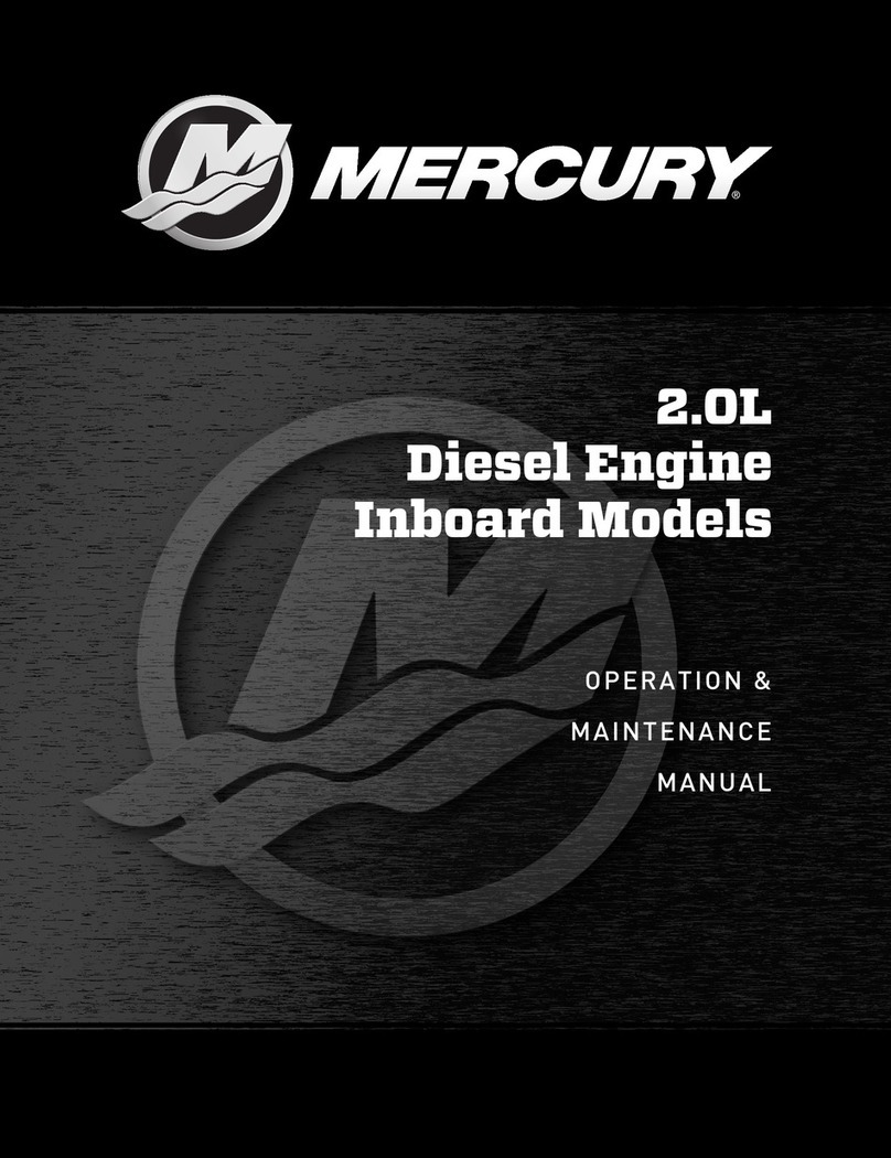Mercury 92-8M0069603 Operation & maintenance manual