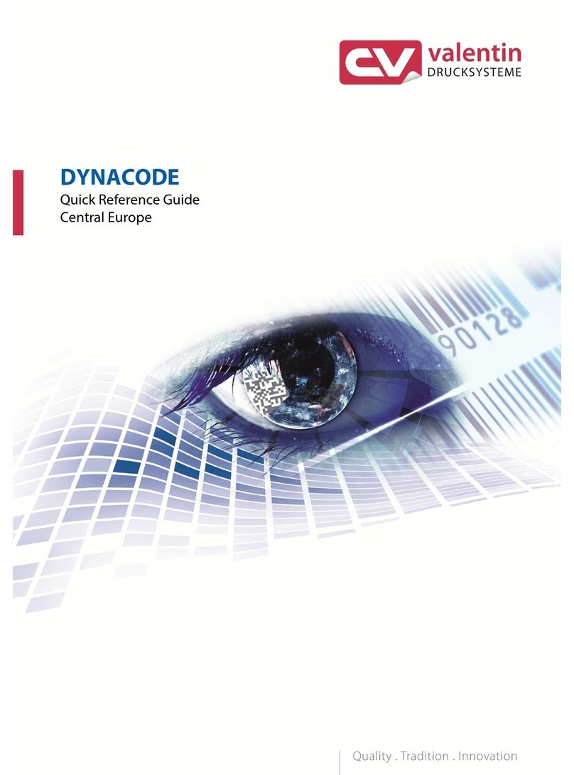 Carl Valentin DYNACODE Quick reference guide