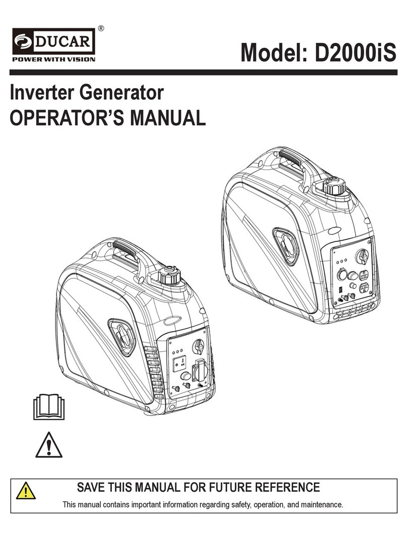 Ducar D2000iS Operator's manual