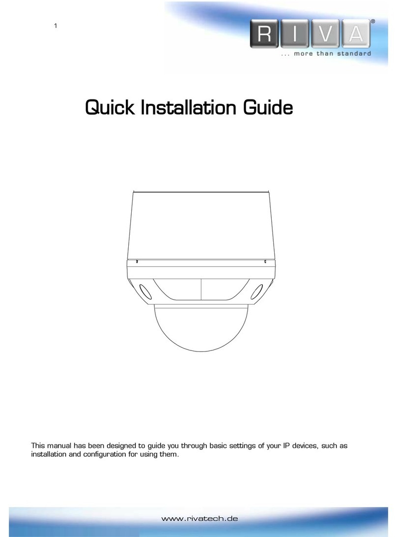 Riva RC5510 Quick installation guide