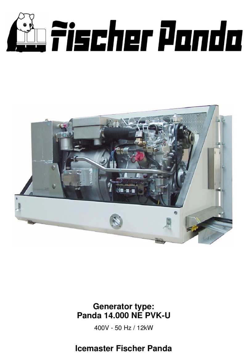 Fischer Panda Panda 14.000 NE PVK-U operating instructions
