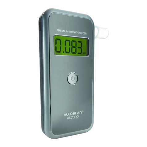 AlcoMate premium AL-7000 User manual