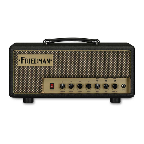 Friedman Runt-20 User manual