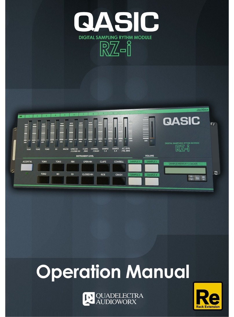 Quadelectra QASIC RZ-i Operation manual