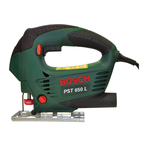 Bosch PST 650 L User manual