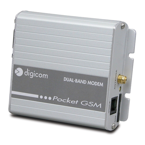 Digicom pocket GSM user guide