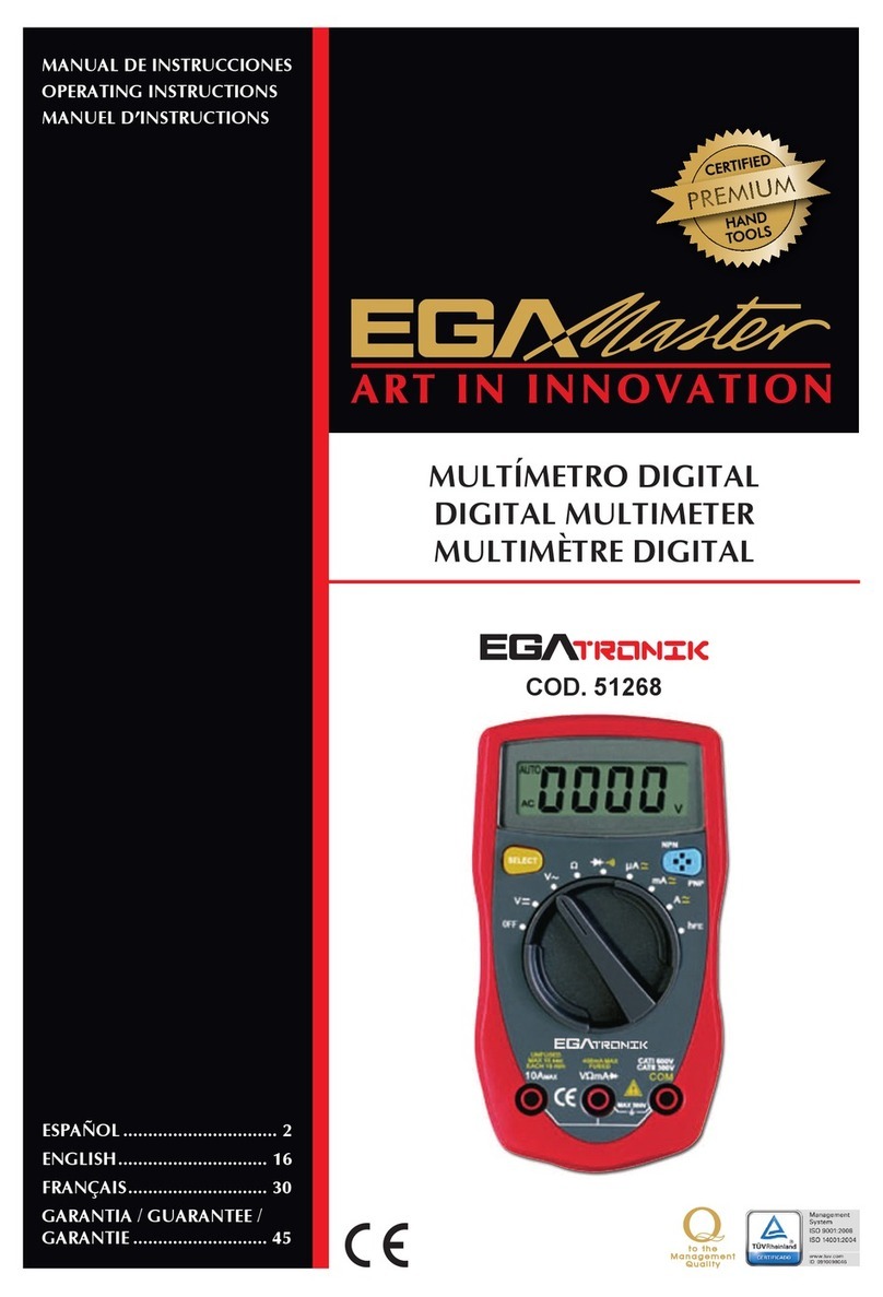 Egatronic 51268 User manual