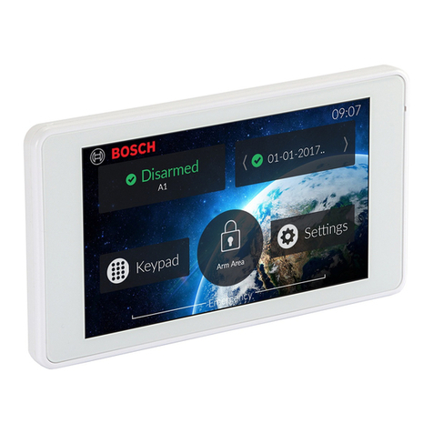 Bosch TouchOne User manual