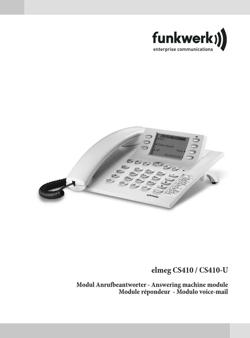 Funkwerk elmeg CS410 user manual