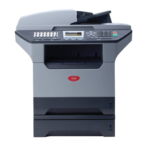Oce FX3000 SERIES user guide