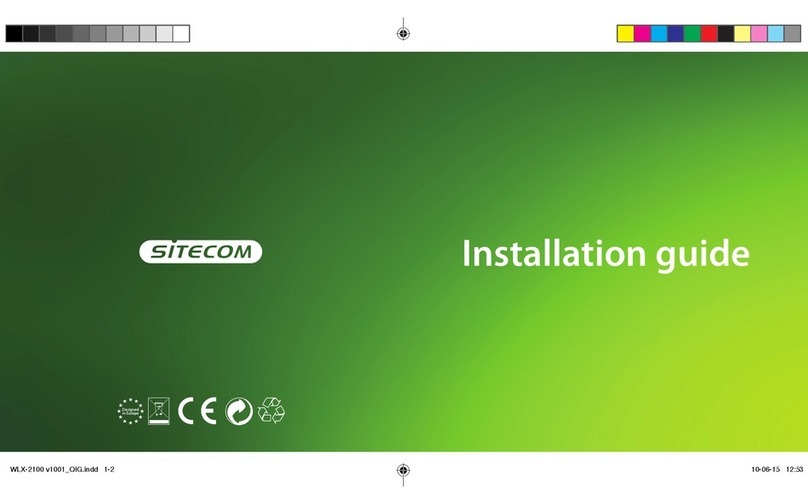 Sitecom WLX-2100 installation guide