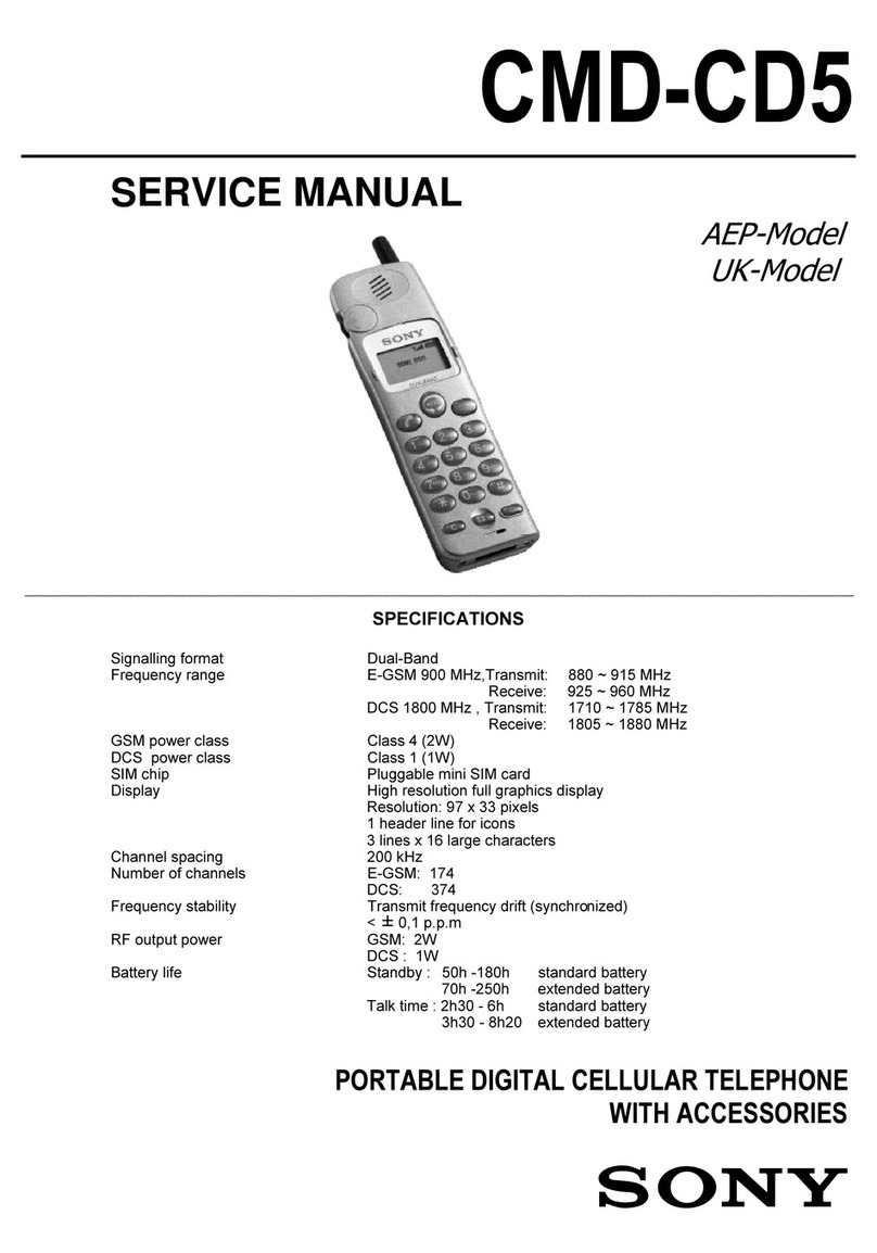 Sony CMD-CD5 User manual