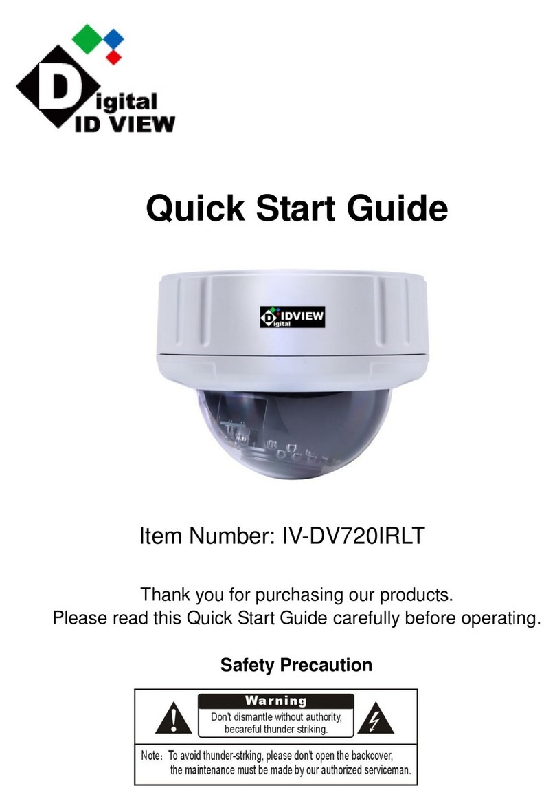 ID View IV-DV720IRLT quick start guide