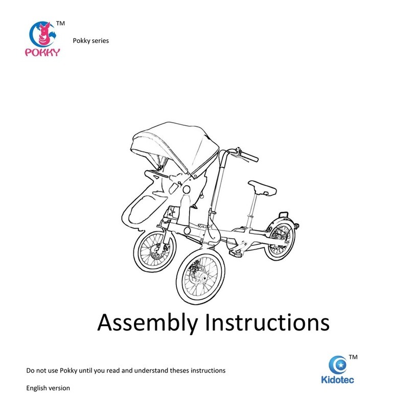 Kidotec pokky series Assembly instructions