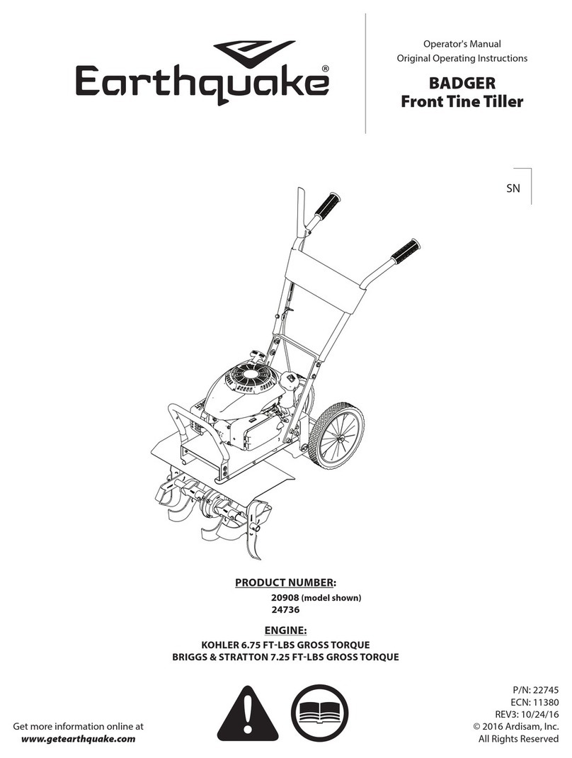 EarthQuake Badger 24736 User manual