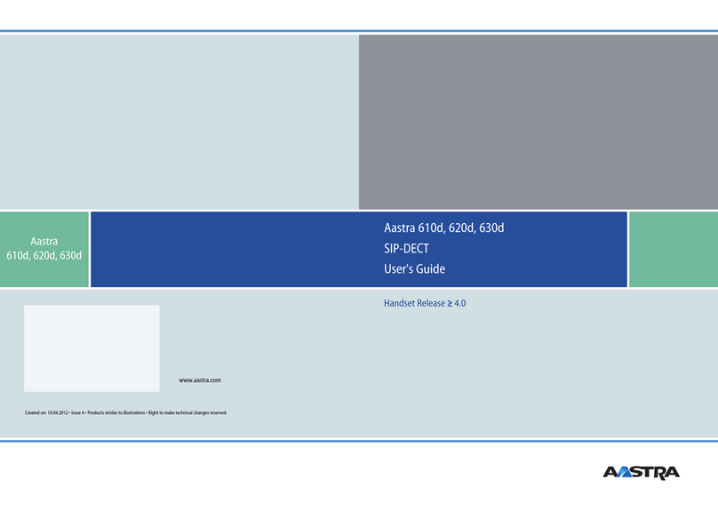 Aastra Aastra 610d User manual