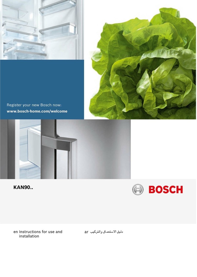 Bosch KAN90 Series Operation manual