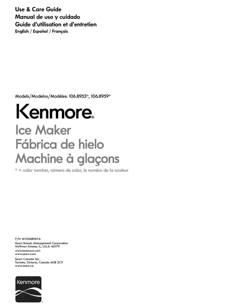 Kenmore 106.8955 Series Use & care guide