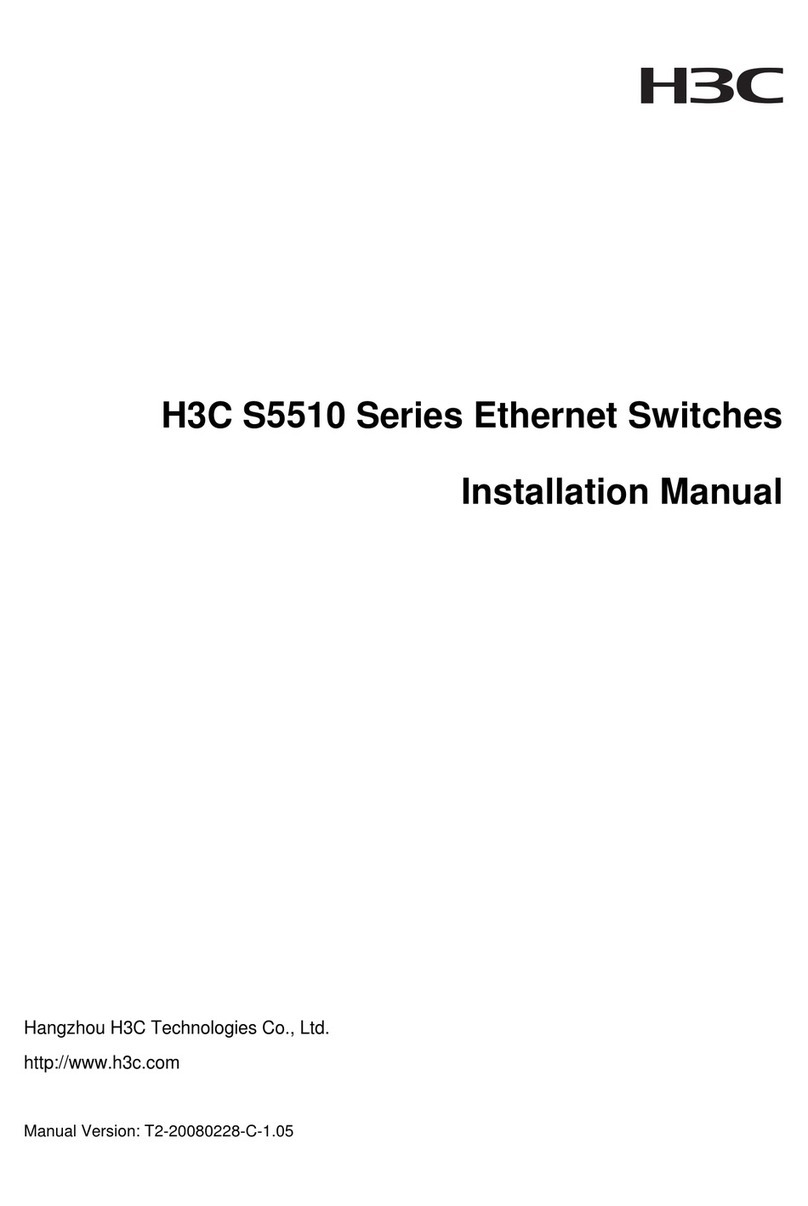 H3C S5510 Series User manual