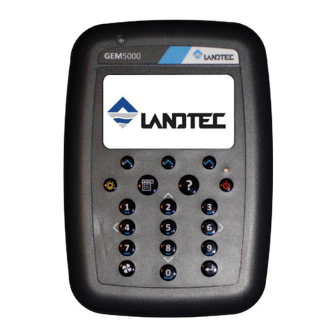 LANDTEC GEM5000 operating manual