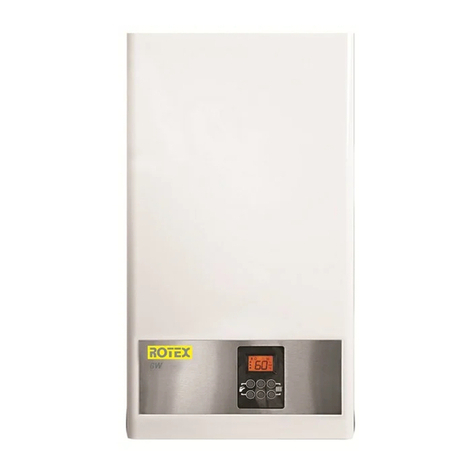 Rotex GW Installation and operating instructions Rotex GW Installation and operating instructions