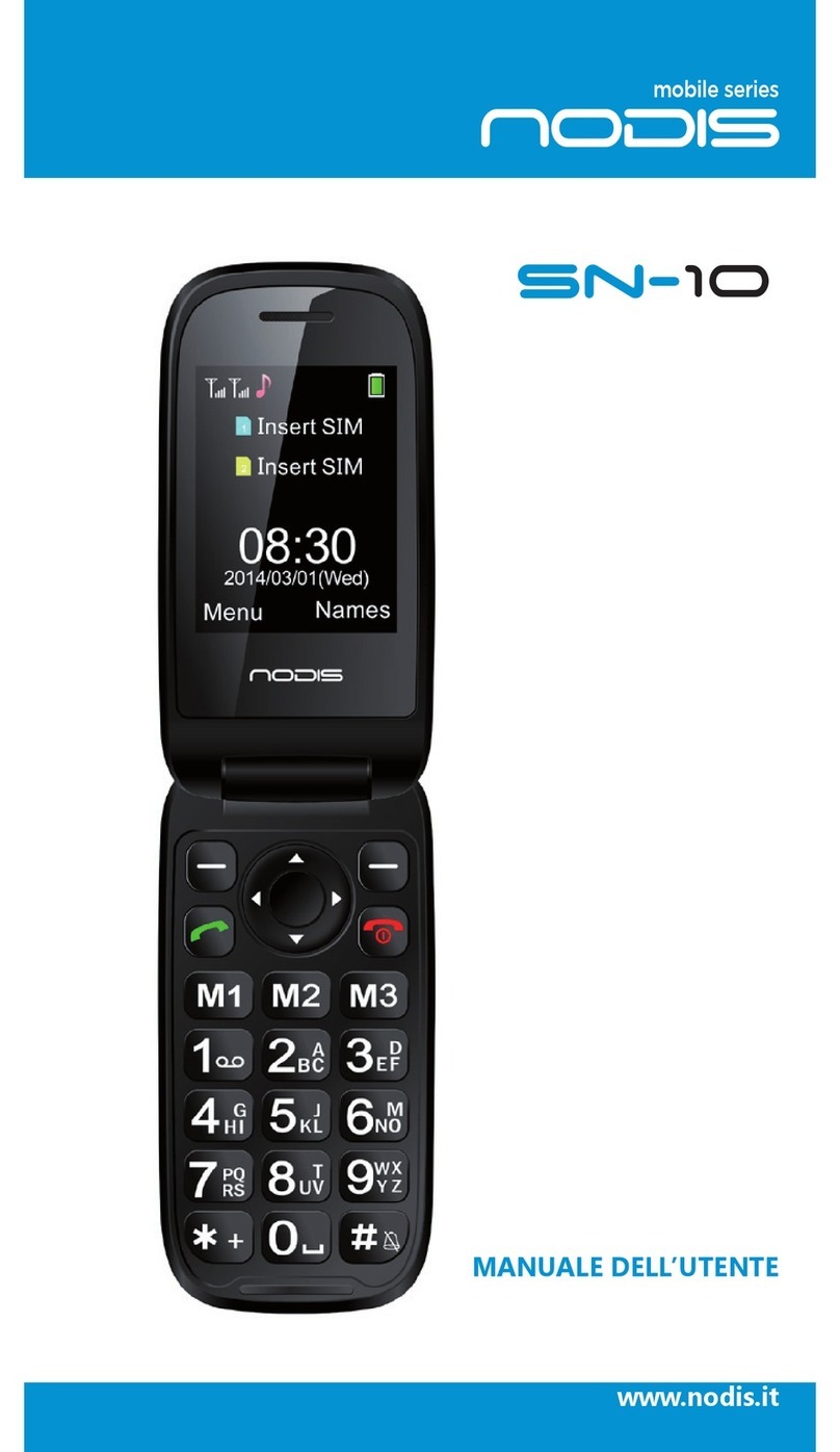 Nodis SN-10 User manual Nodis SN-10 User manual