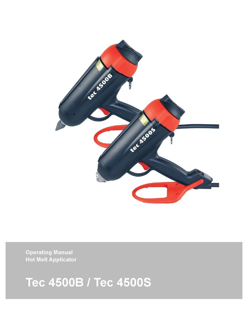 Power Adhesives Tec 4500B User manual