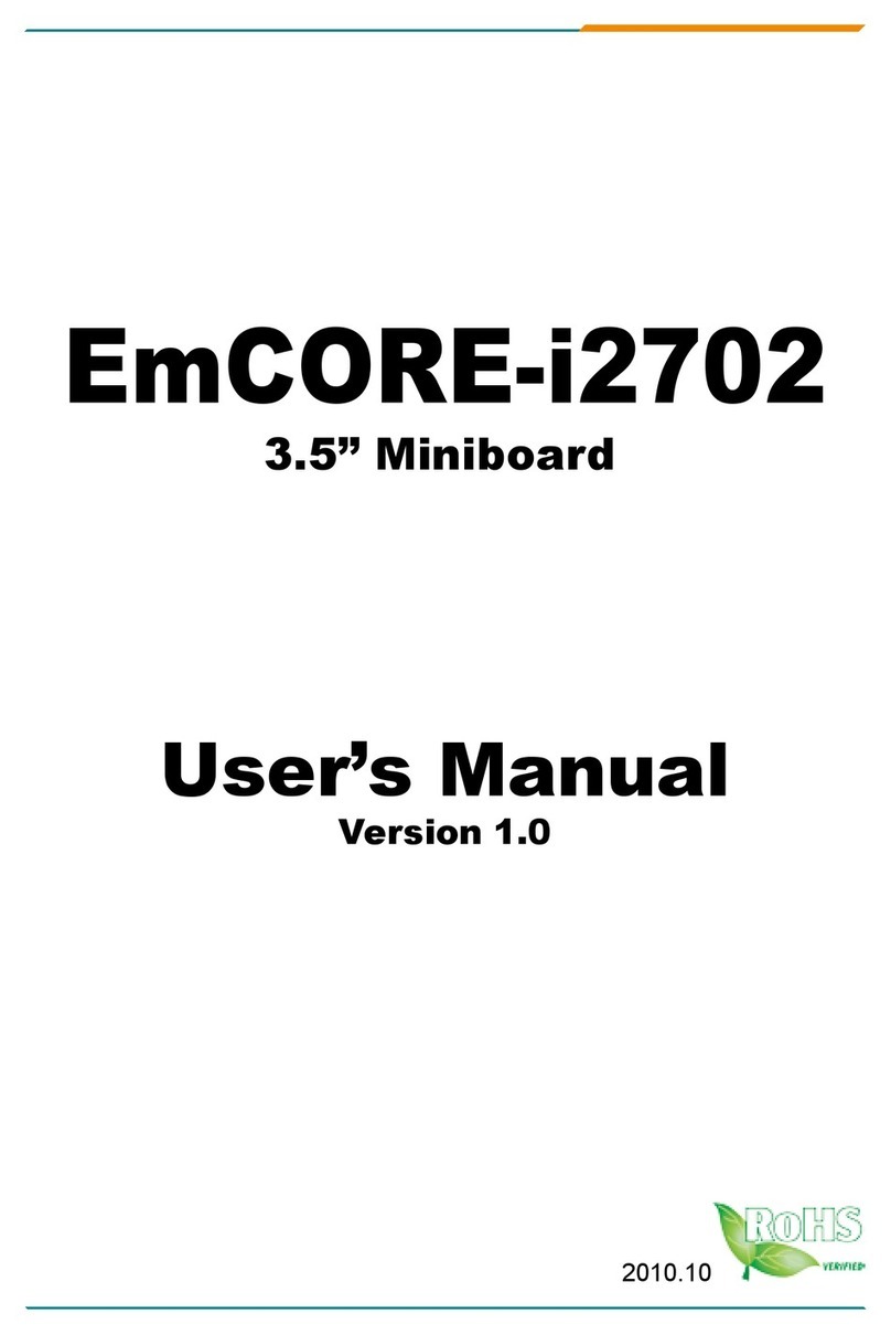 ROHS EmCORE-i2702 user manual