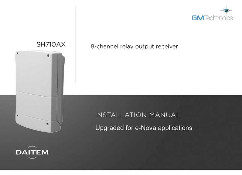 DAITEM SH710AX User manual