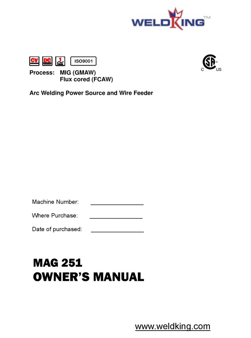 WeldKing MAG 251 owner's manual
