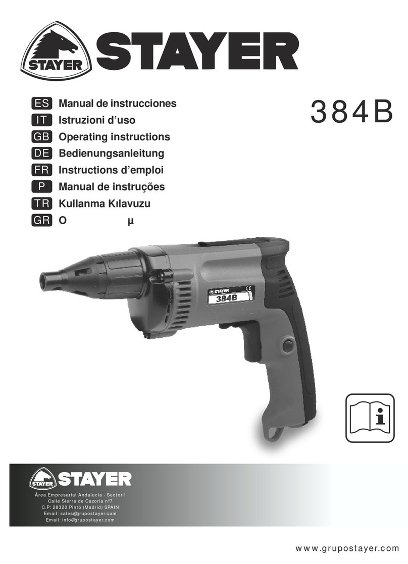 stayer 384B User manual