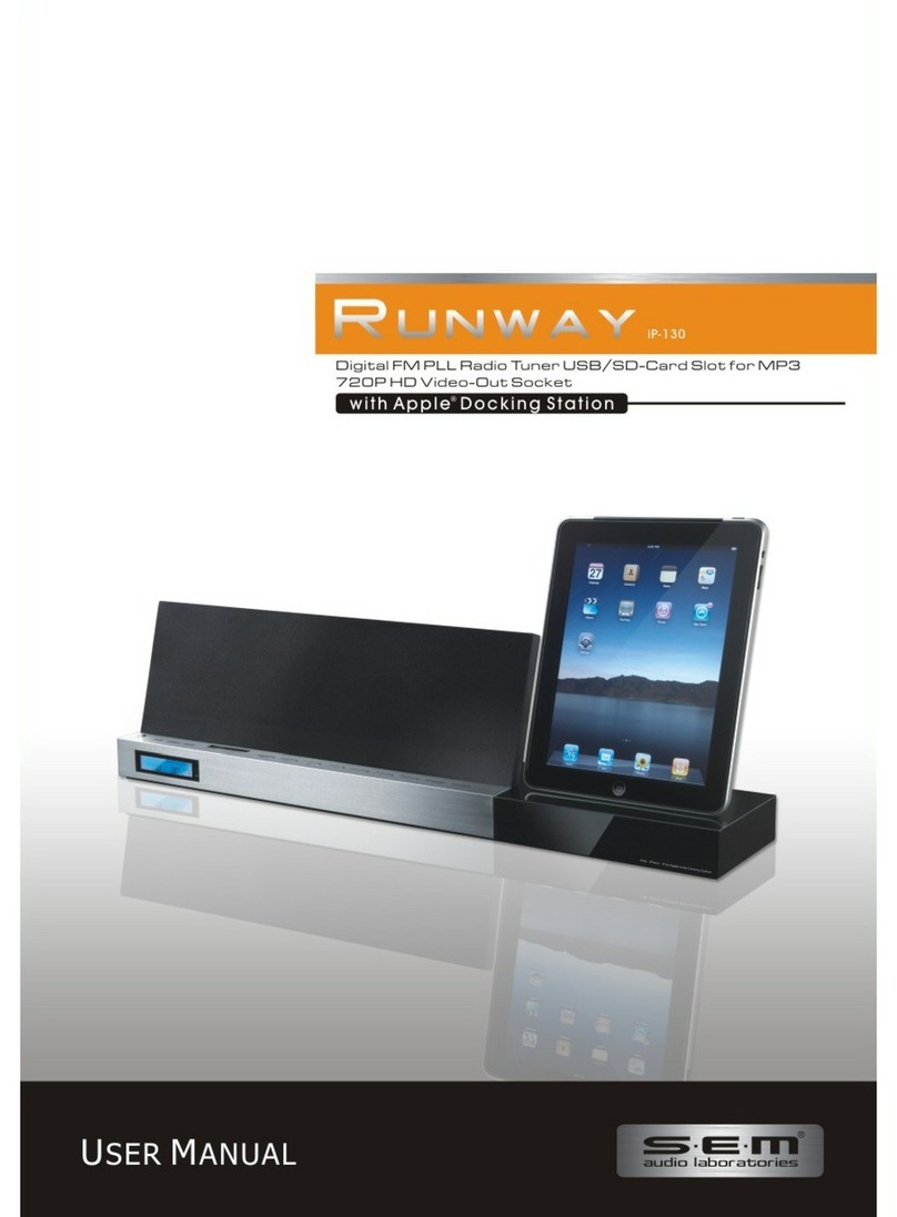 SEM Runway IP-130 User manual
