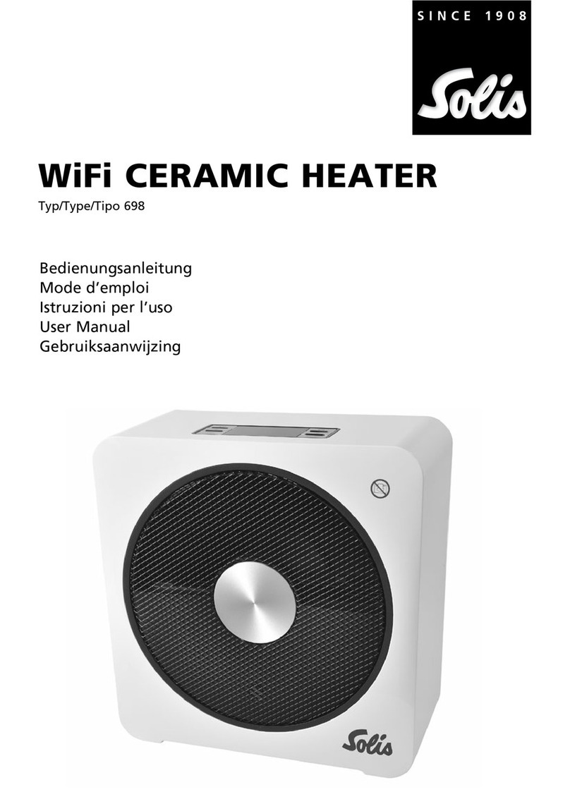 SOLIS DF-HT5C08P User manual