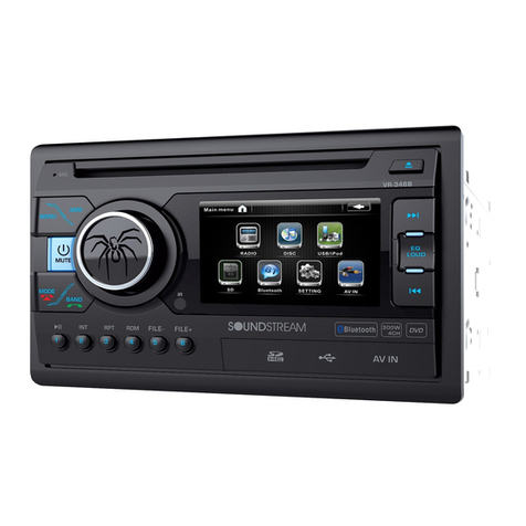 Soundstream VR-346 User manual