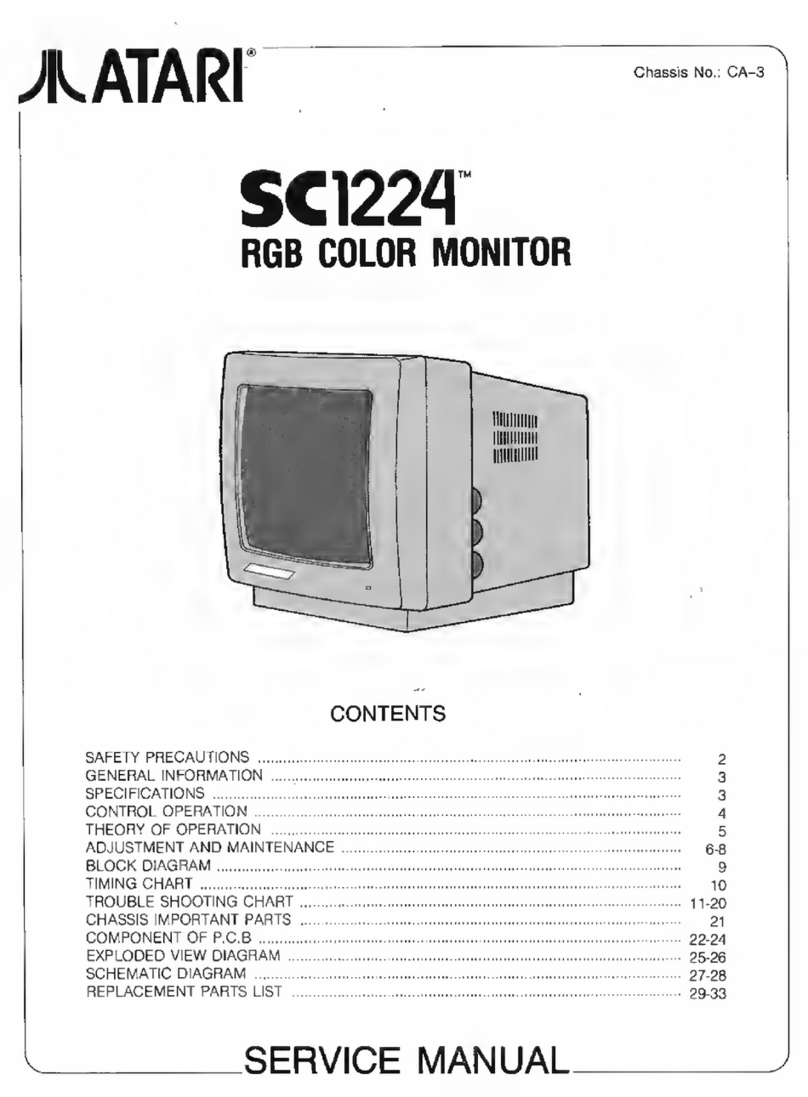 Atari SC1224 User manual