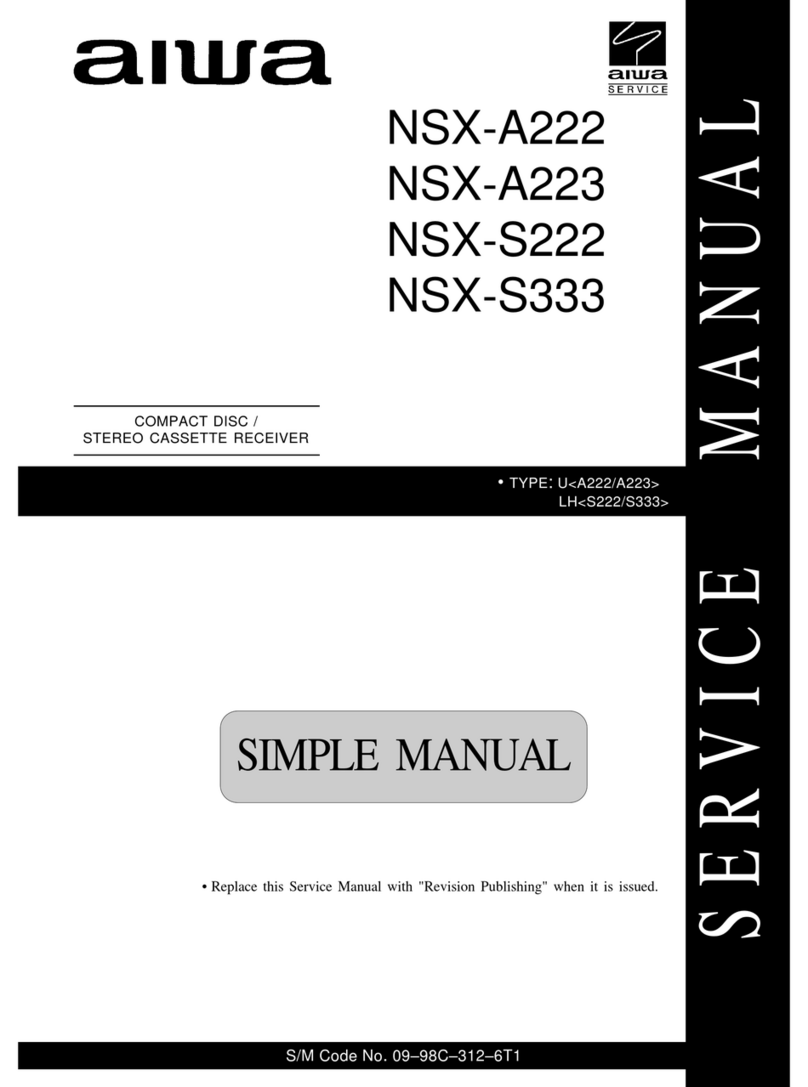 Aiwa NSX-A222 Simple manual