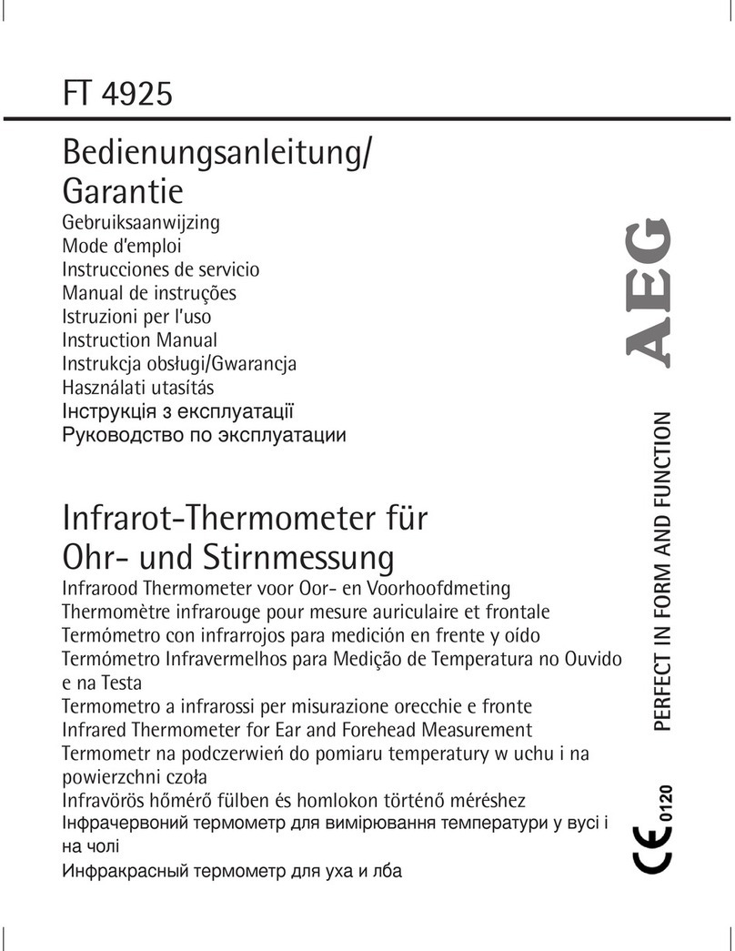 AEG FT 4925 User manual