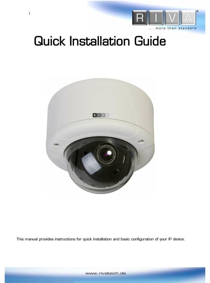 Riva RC3702HD-5314 Quick installation guide