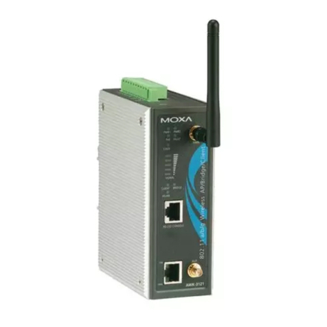Moxa Technologies AirWorks AWK-3121 User manual
