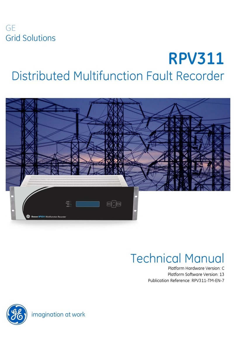 GE RPV311 Technical manual