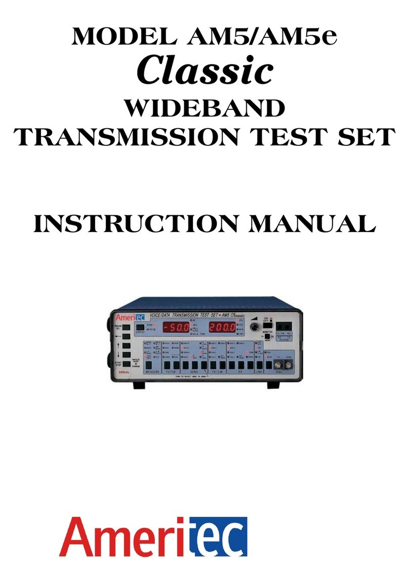 AMERITECH AM5 instruction manual