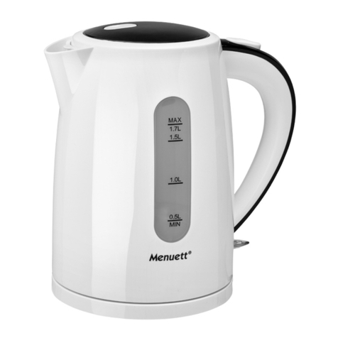 Menuett 802-692 User instructions