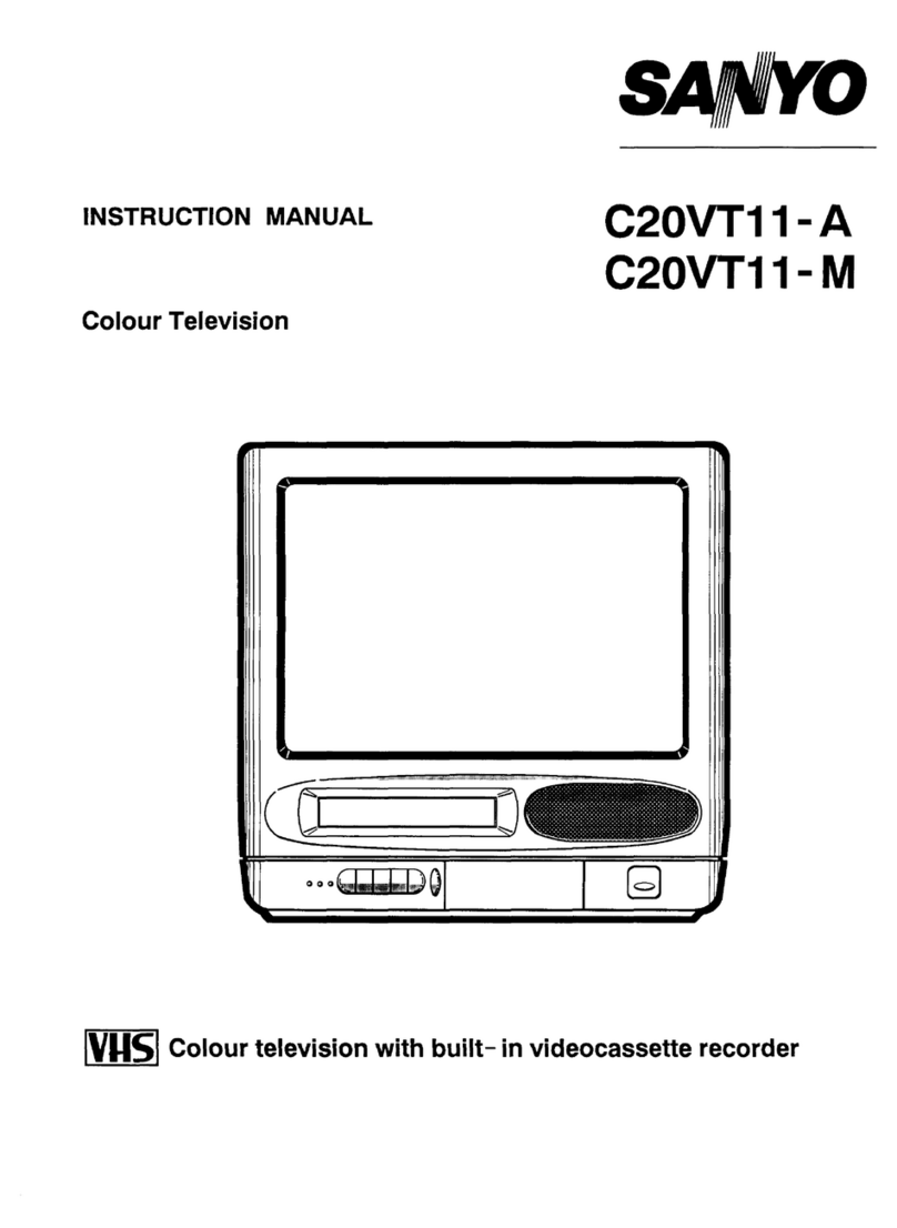 Sanyo C20VT11-M User manual Sanyo C20VT11-M User manual