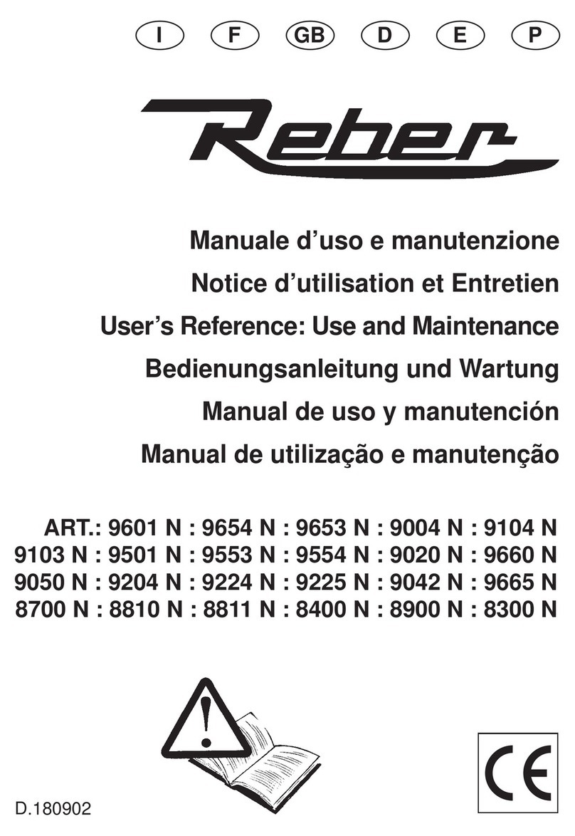 REBER 9224 N Use and maintenance