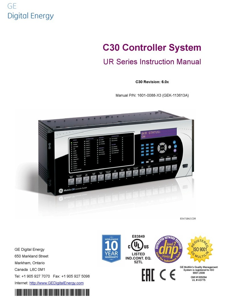GE C30 User manual