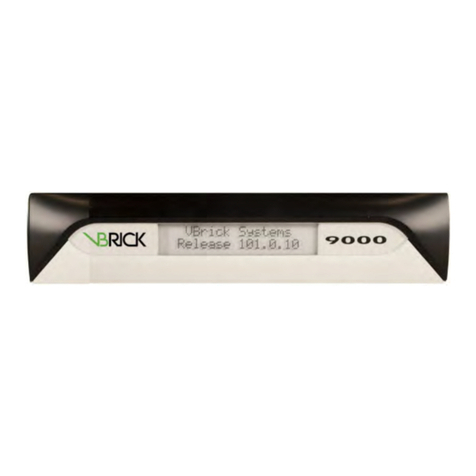 VBrick 9000 Series Getting started guide