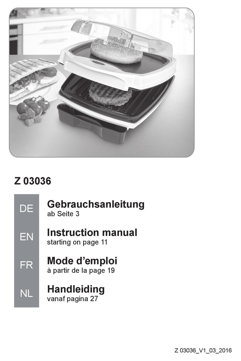 gourmetmaxx Z 03036 User manual